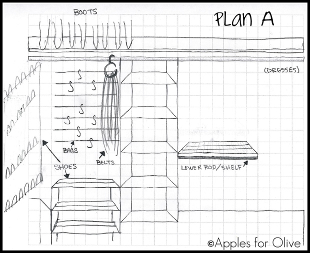 plans for closet organizer